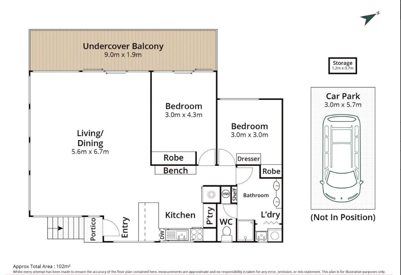 Noosa Escape 2Br Allambi Rise Exterior photo